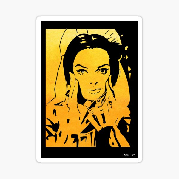Barbara Steele Sticker