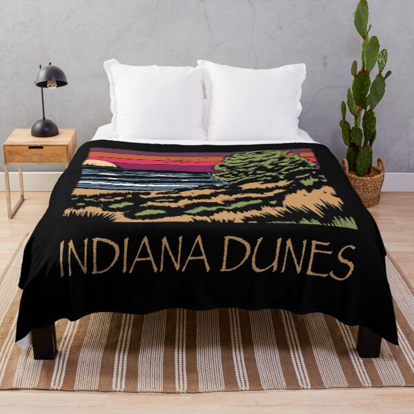 Item preview, Lakeview Sunset Indiana Dunes Poster designed and sold by indianadunes.