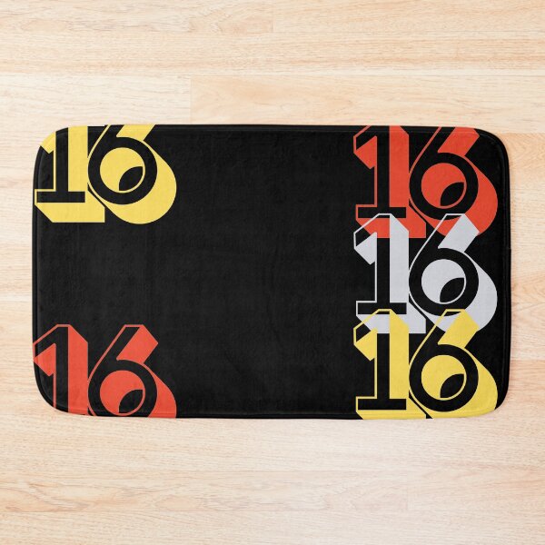 Item preview, Hero Number 16 (Offset) designed and sold by F1TwoTee.