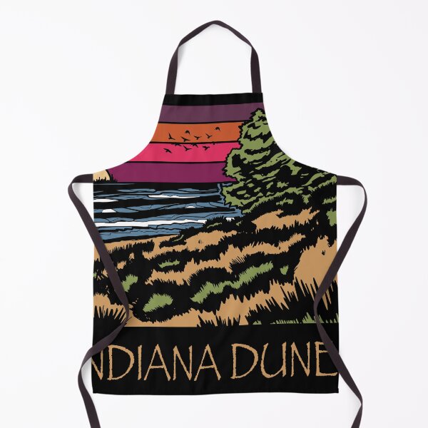 Item preview, Lakeview Sunset Indiana Dunes Poster designed and sold by indianadunes.