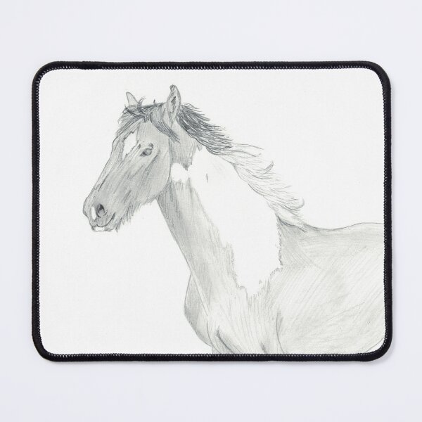 Item preview, Drawing of a horse designed and sold by BlackoutPhotos.