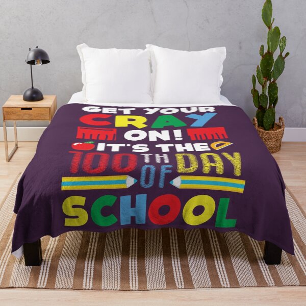 Item preview, Funny Teachers 100th Day Of School Saying - Funny Get Your Cray On Its The 100th Day Of School Quote Tee Design Gift Idea For Teachers designed and sold by Prince - Bestseller ★★★★★.