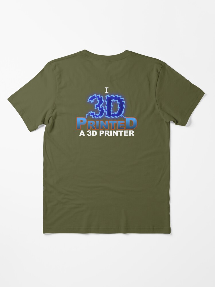 I 3D Printed A House - 3D printing humor - 80s parody logo Essential T-Shirt  for Sale by Whatwill-eye-do