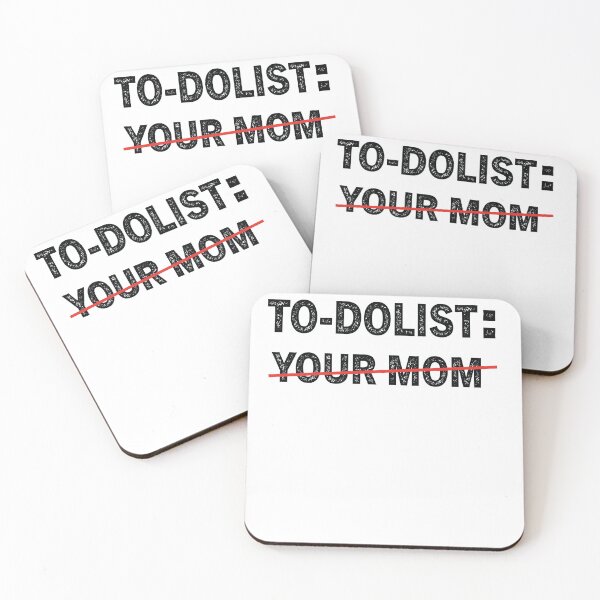 Item preview, Funny To-dolist your mom designed and sold by STORHAMIDO.