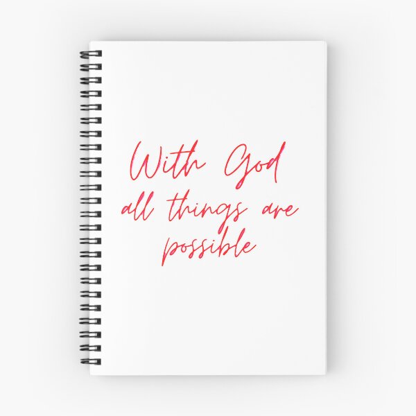 Item preview, All things are possible with God designed and sold by For-you-and-Me.