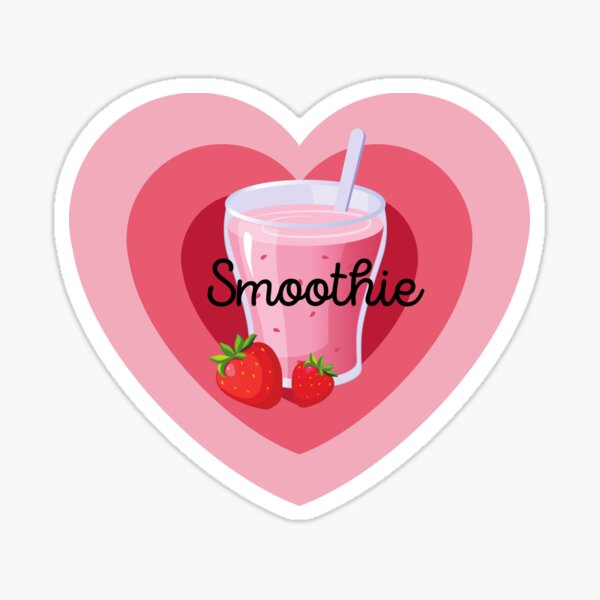 Item preview, Smoothie is my Valentine-Sweet heart Gift designed and sold by BronikowskiART.
