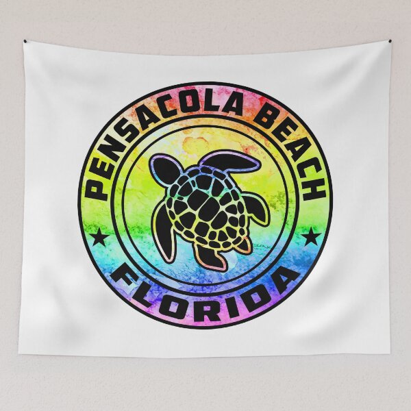 Item preview, Pensacola Beach Beach Florida Sea Turtle FL designed and sold by DESTINATIONS DECAL.