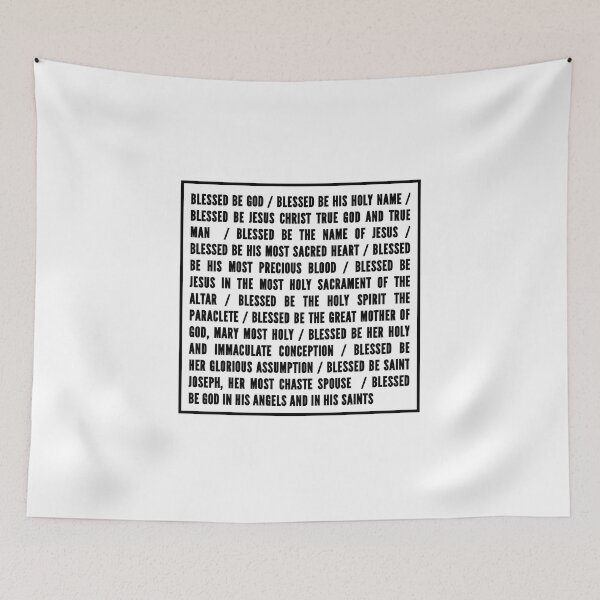 Item preview, The Divine Praises designed and sold by Rebecca Hoven.