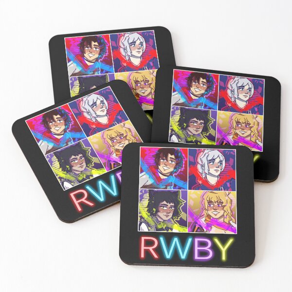 Item preview, Fluorescent Team RWBY designed and sold by littlealiart.