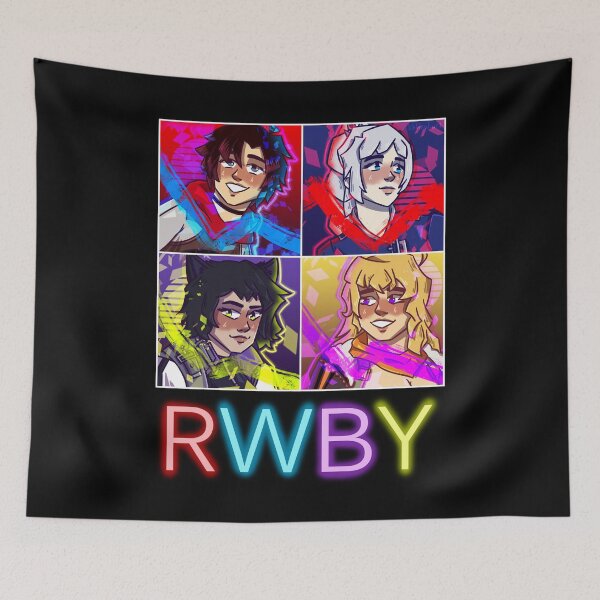 Item preview, Fluorescent Team RWBY designed and sold by littlealiart.
