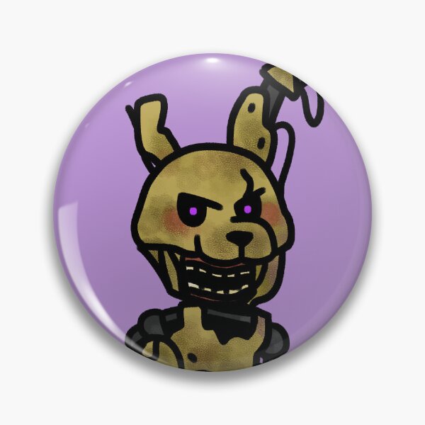 Item preview, FNAF Security Breach Chibi Stickers - Burntrap designed and sold by emptymasksart.