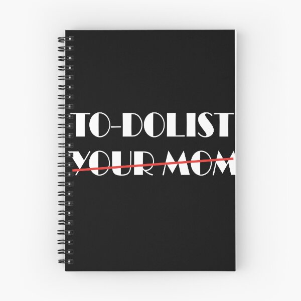 Item preview, Copy of Funny To-dolist your mom designed and sold by STORHAMIDO.