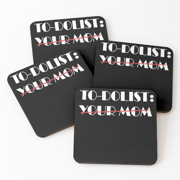 Item preview, Copy of Funny To-dolist your mom designed and sold by STORHAMIDO.