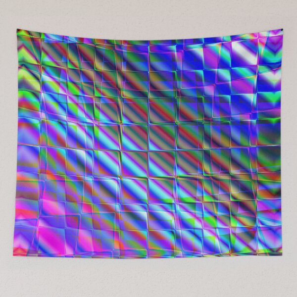 Item preview, Abstract Colorful 2D Tiled Fractal 3 designed and sold by SXW Designs.