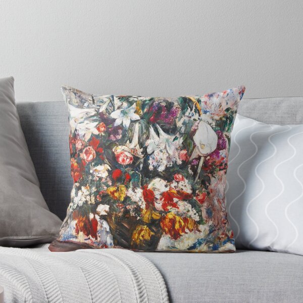 Item preview, Flower Basket with Amaryllis, Lilac, Roses and Tulips - Lovis Corinth designed and sold by 4You4U.