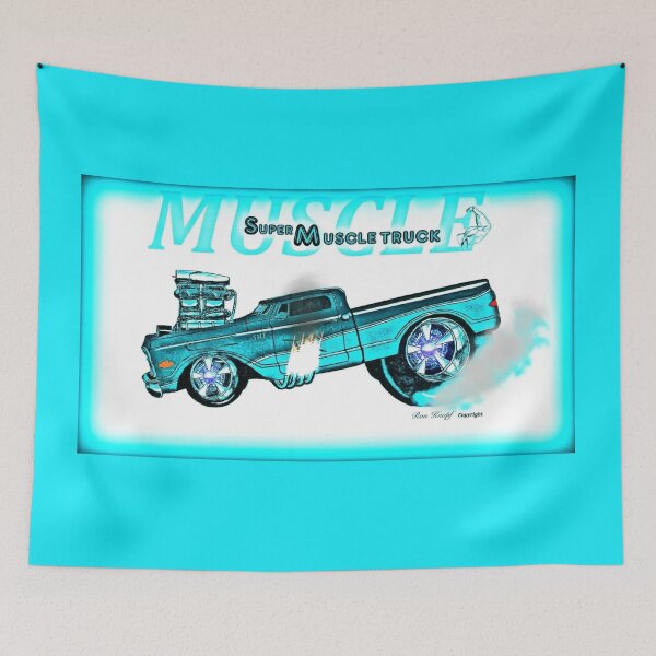 Item preview, Hot Rods    //    Super Muscle Truck! designed and sold by Imagin8er.