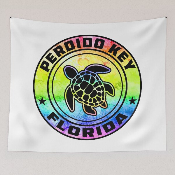 Item preview, Perdido Key Beach Florida Sea Turtle FL designed and sold by DESTINATIONS DECAL.