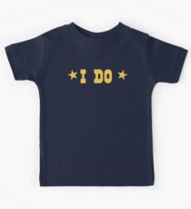 I Do with stars (MATCHING me too!) Kids Tee