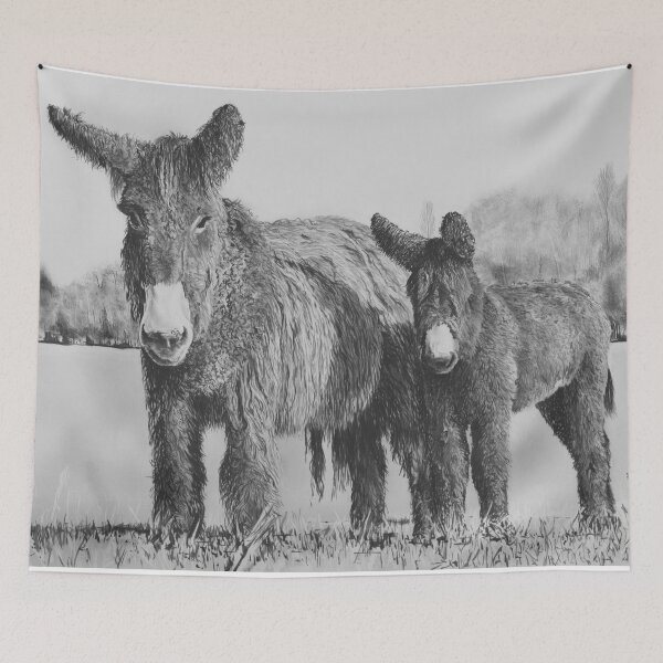 Item preview, "Les Baudets du Poitou" designed and sold by RmvPortraitsArt.