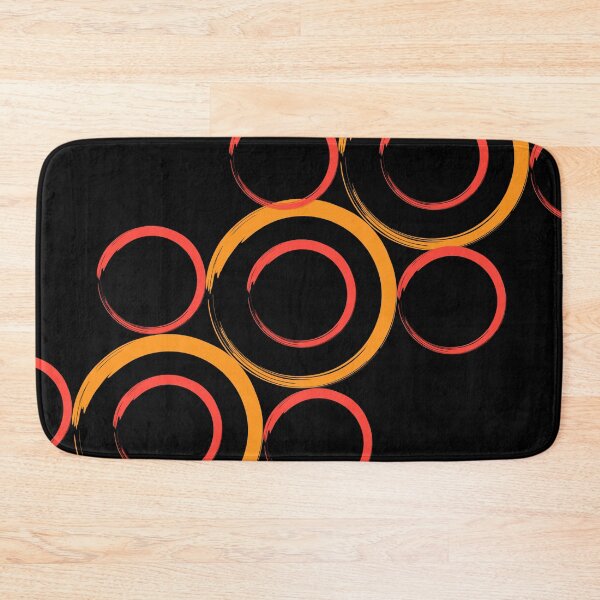 Item preview, Circular Brushstrokes Minimalist Pattern designed and sold by ckylin.