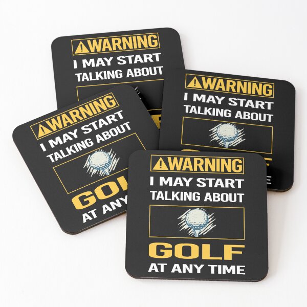 Item preview, Funny Warning Golf Golfing Golfer designed and sold by ArydeaNoriega.