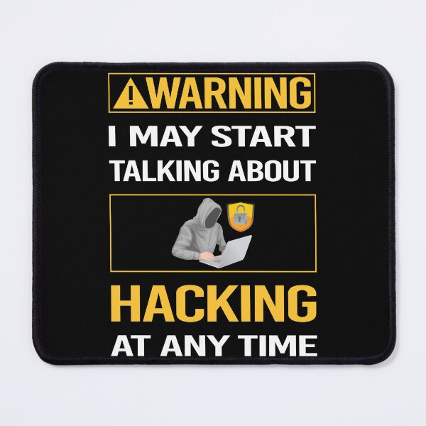 Item preview, Funny Warning Hacking Hack Hacker designed and sold by ArydeaNoriega.