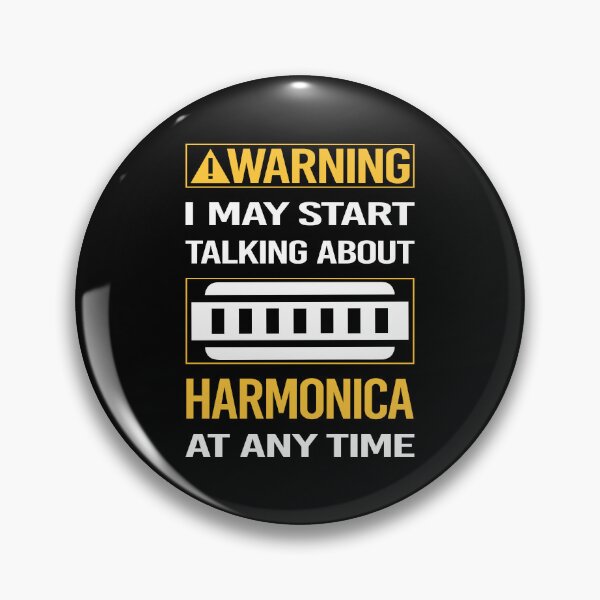 Item preview, Funny Warning Harmonica Mouth Organ designed and sold by ArydeaNoriega.