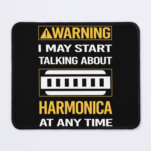 Item preview, Funny Warning Harmonica Mouth Organ designed and sold by ArydeaNoriega.