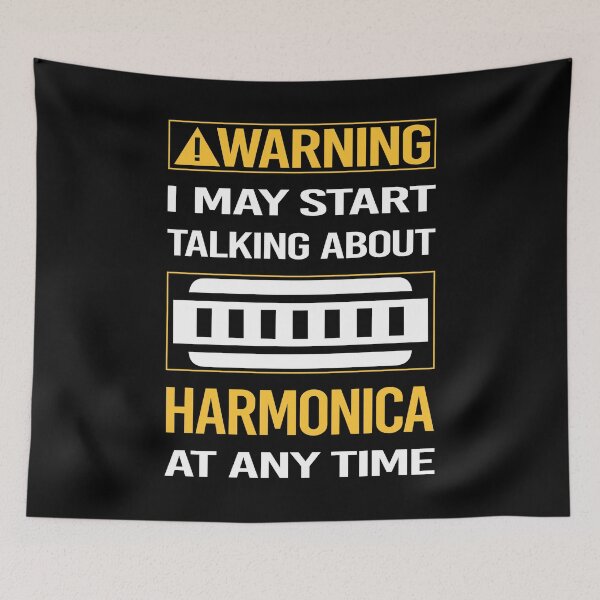 Item preview, Funny Warning Harmonica Mouth Organ designed and sold by ArydeaNoriega.