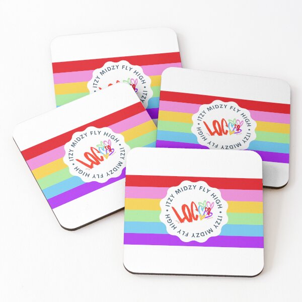 Item preview, ITZY MIDZY FLY HIGH colourblock logo designed and sold by G R I Z I D O R E.