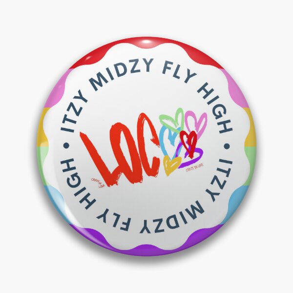 Item preview, ITZY MIDZY FLY HIGH colourblock logo designed and sold by G R I Z I D O R E.