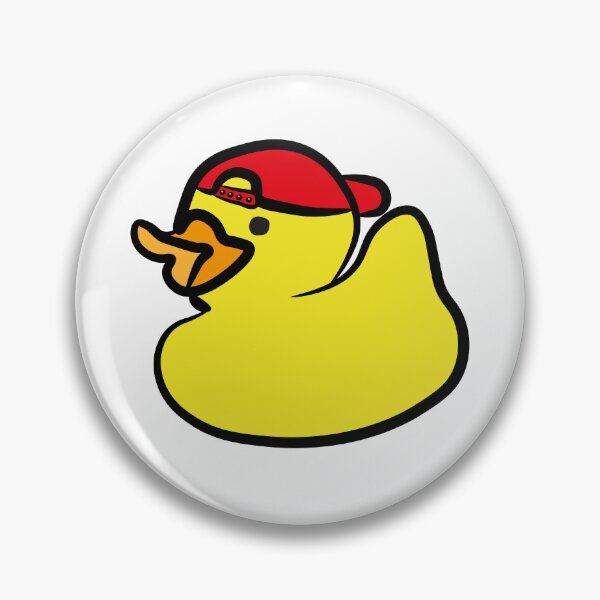 Item preview, Cute rubber duck wearing a backwards baseball cap designed and sold by Captain-Jackson.