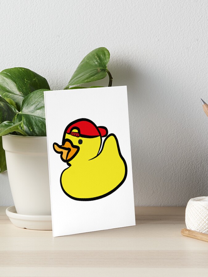 Funny rubber duck, duckface Canvas Print for Sale by RiseUpT