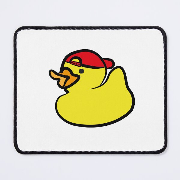 Item preview, Cute rubber duck wearing a backwards baseball cap designed and sold by Captain-Jackson.