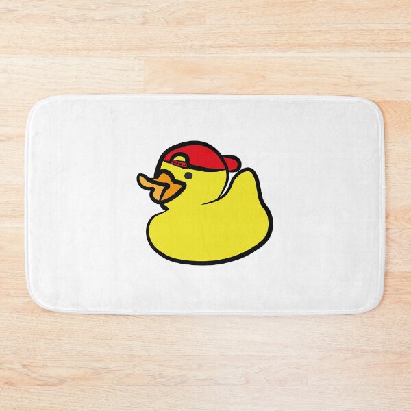 Item preview, Cute rubber duck wearing a backwards baseball cap designed and sold by Captain-Jackson.