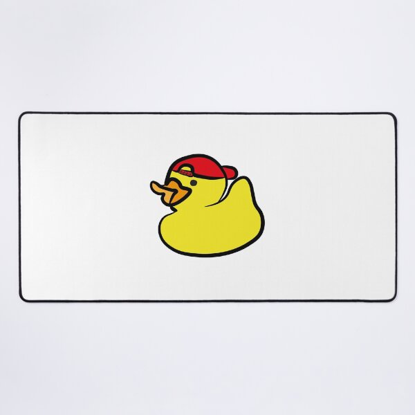 Item preview, Cute rubber duck wearing a backwards baseball cap designed and sold by Captain-Jackson.