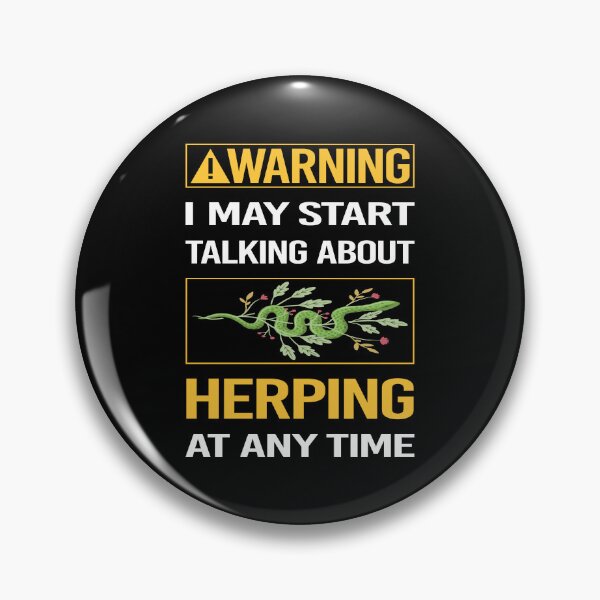 Artikelvorschau, Lustige Warnung Herping Herpetologe Herpetologie Herp Herps Herper entworfen und verkauft von ArydeaNoriega.