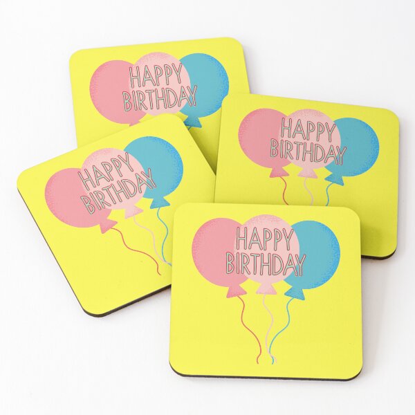 Item preview, Nice Birthday Balloons designed and sold by GEWINN.
