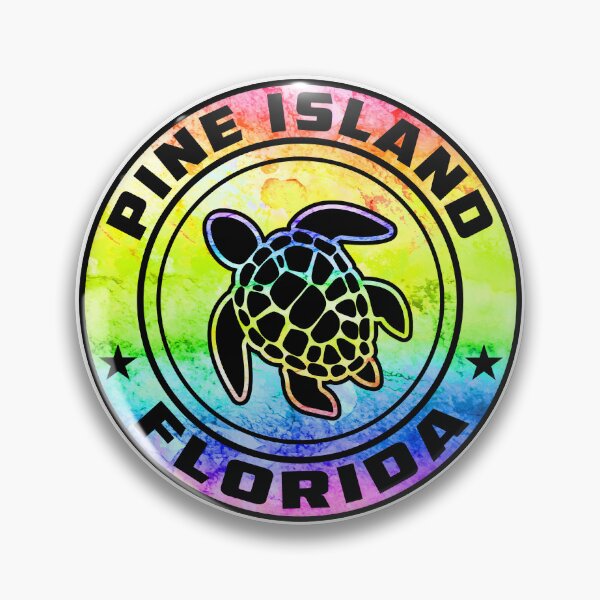Item preview, Pine Island Beach Florida Sea Turtle FL designed and sold by DESTINATIONS DECAL.
