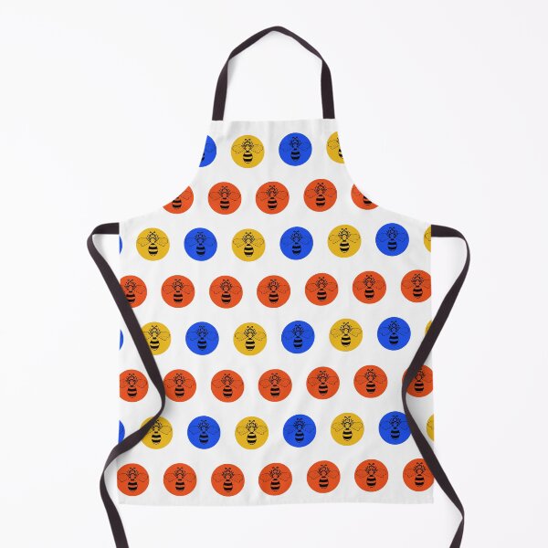Item preview, Bee polka dots designed and sold by HandLu.