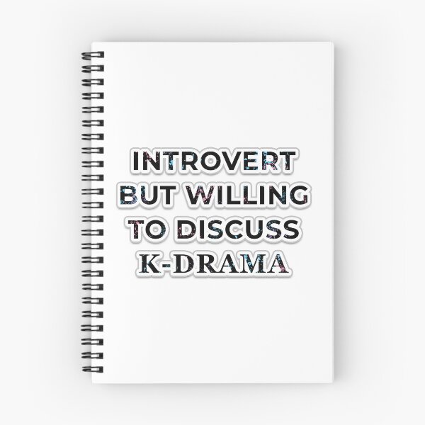 Item preview, Introvert but willing to discuss K-drama designed and sold by MultiFandomFan.