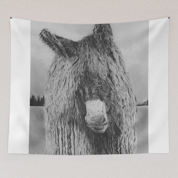 Item preview, “Le Baudet du Poitou” designed and sold by RmvPortraitsArt.