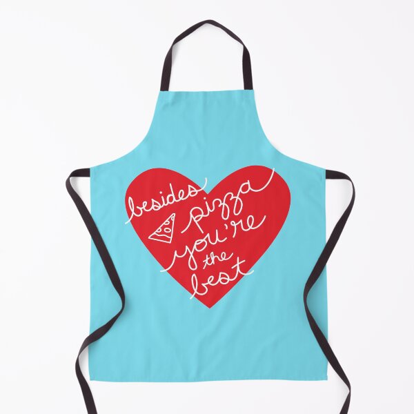 Item preview, Besides Pizza You're The Best (red/blue) designed and sold by Design Minds Boutique.