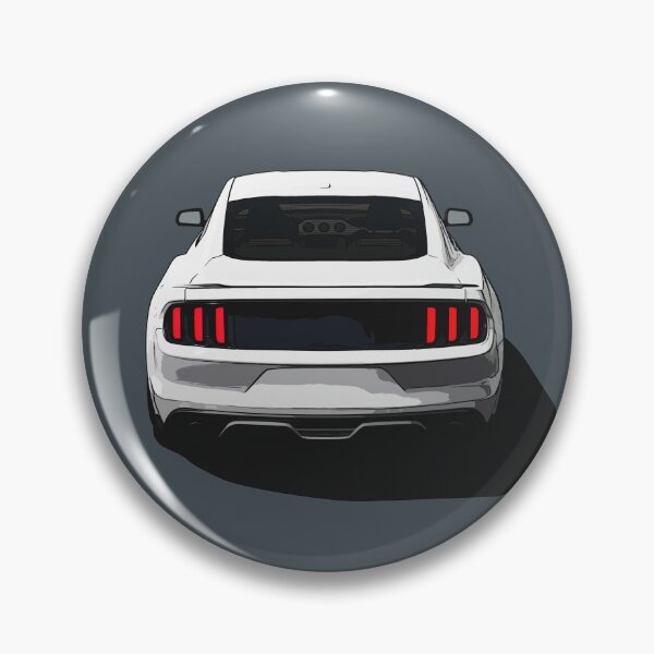 Item preview, Rear of White American Muscle Car S550 designed and sold by ApexFibers.