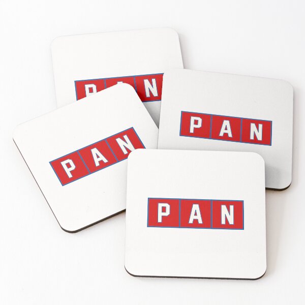 Item preview, PAN (Panama) Trigram Tiles White / Blue / Red designed and sold by PEK1787.