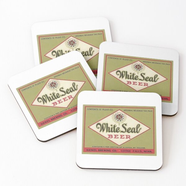 Item preview, White Seal Beer designed and sold by uniquenostalgia.