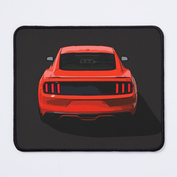 Item preview, Rear of Red American Muscle Car S550 designed and sold by ApexFibers.