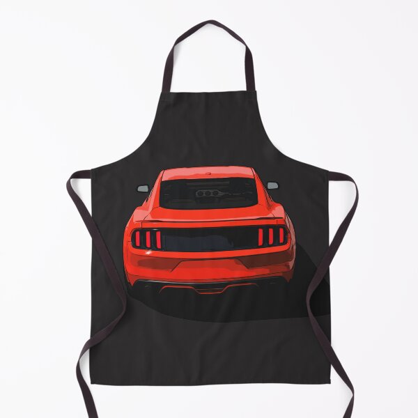 Item preview, Rear of Red American Muscle Car S550 designed and sold by ApexFibers.
