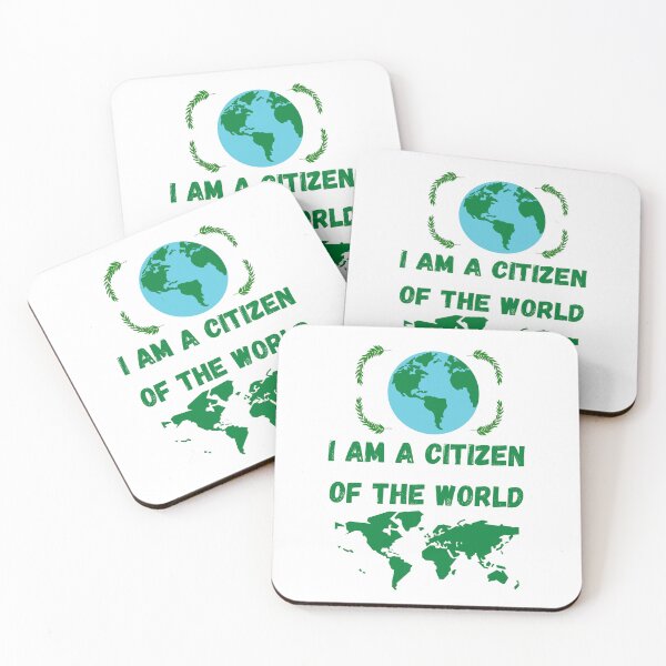 Item preview, I AM A CITIZEN OF THE WORLD designed and sold by Romper65.