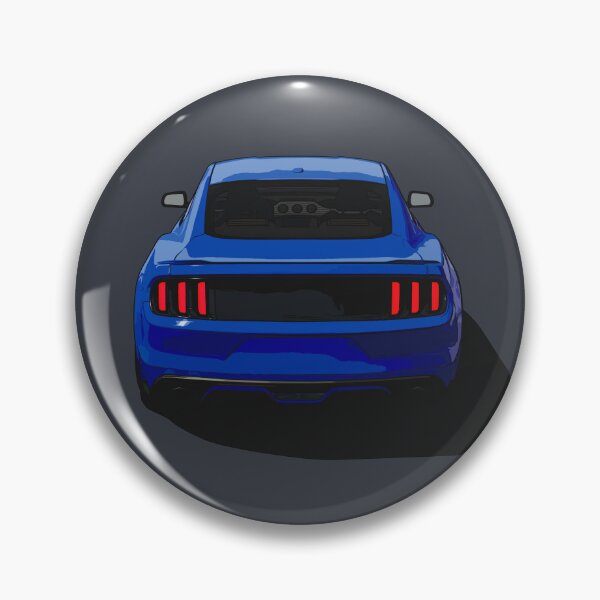 Item preview, Rear of Blue American Muscle Car S550 designed and sold by ApexFibers.